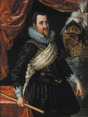  Portrættet af Christian IV Hillerød